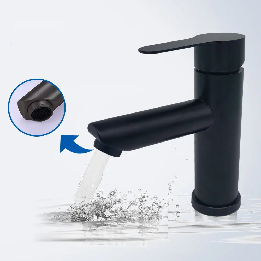 Robinet de Lavabo en Acier Inoxydable