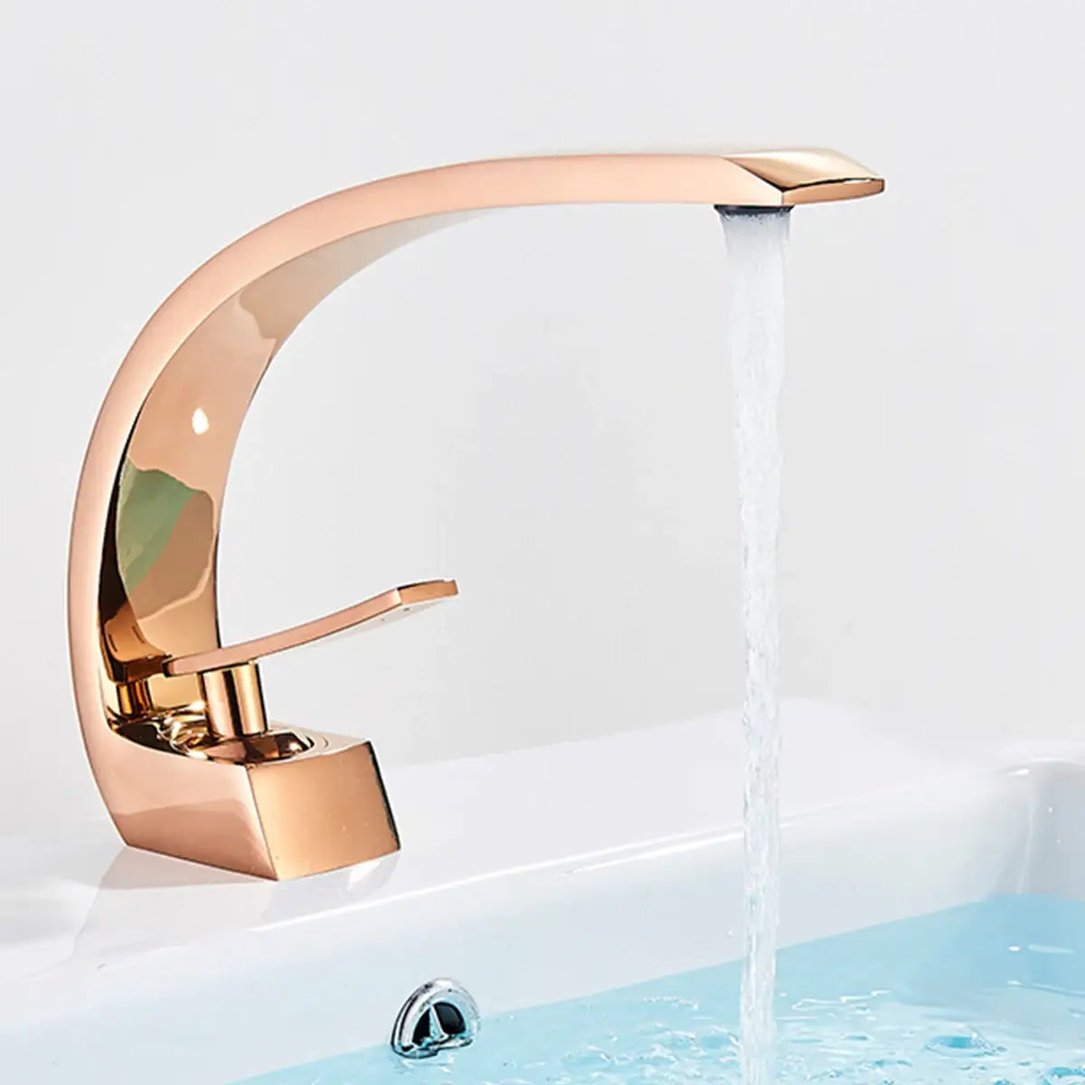 Mitigeur Lavabo en Acier Inoxydable