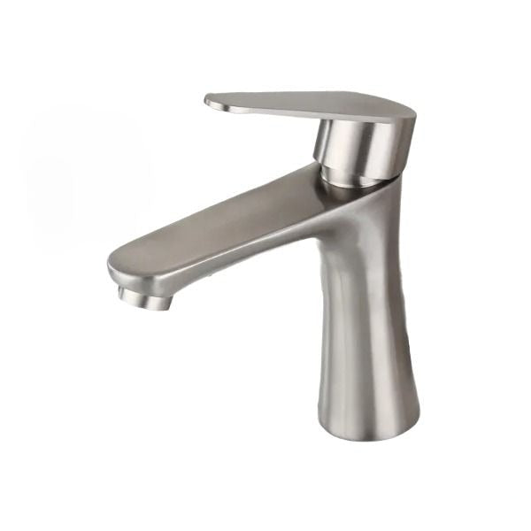 Robinet de Lavabo en Acier Inoxydable (Eau Froide Uniquement)