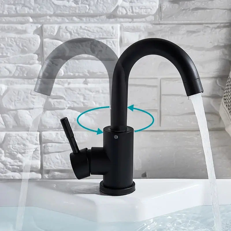 Robinet de Lavabo en Acier Inoxydable
