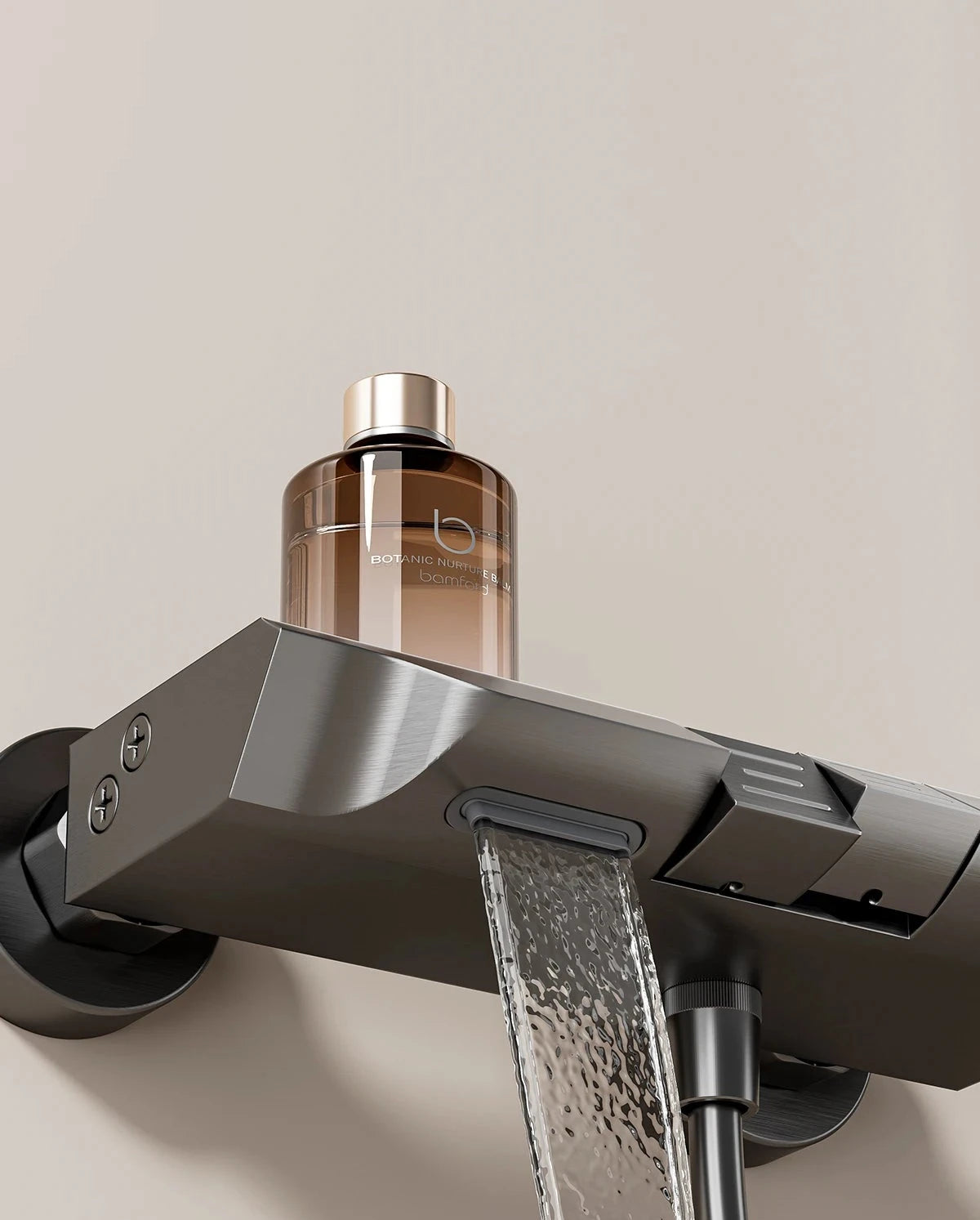 Ensemble de Douche à Main pour Salle de Bain avec Barre Réglable