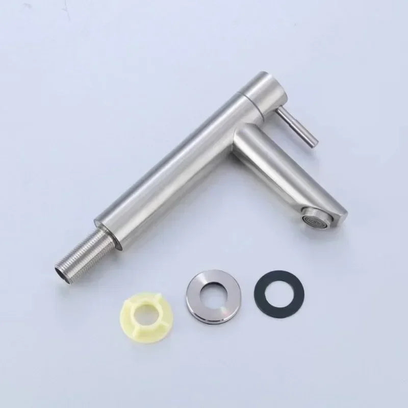 Robinet de Lavabo en Acier Inoxydable (Eau Froide Uniquement)