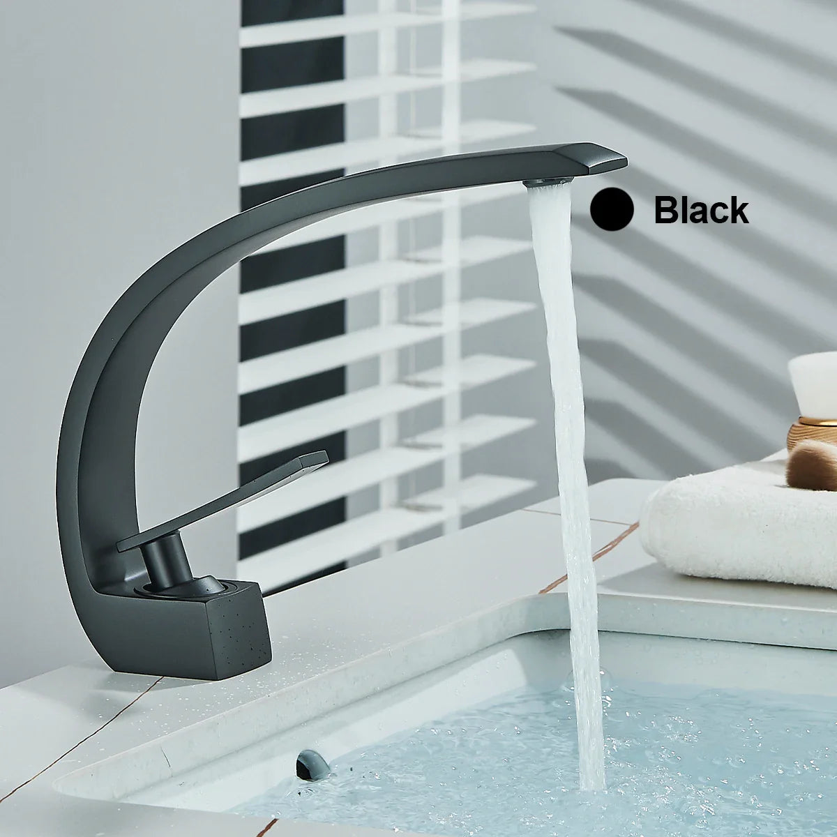 Mitigeur Lavabo en Acier Inoxydable