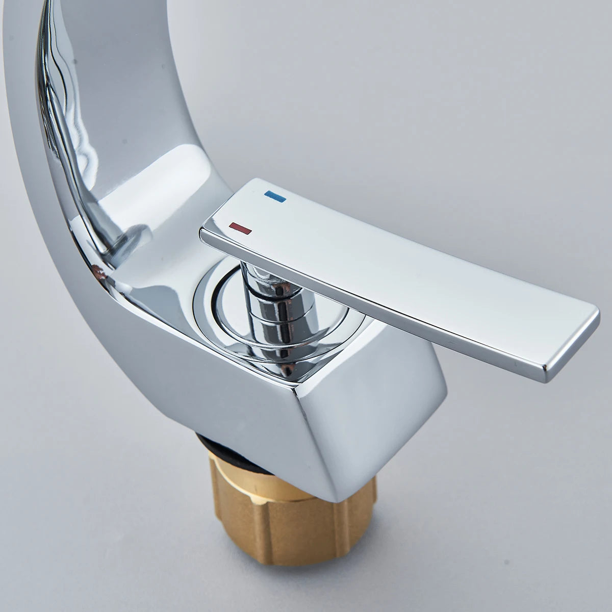 Mitigeur Lavabo en Acier Inoxydable