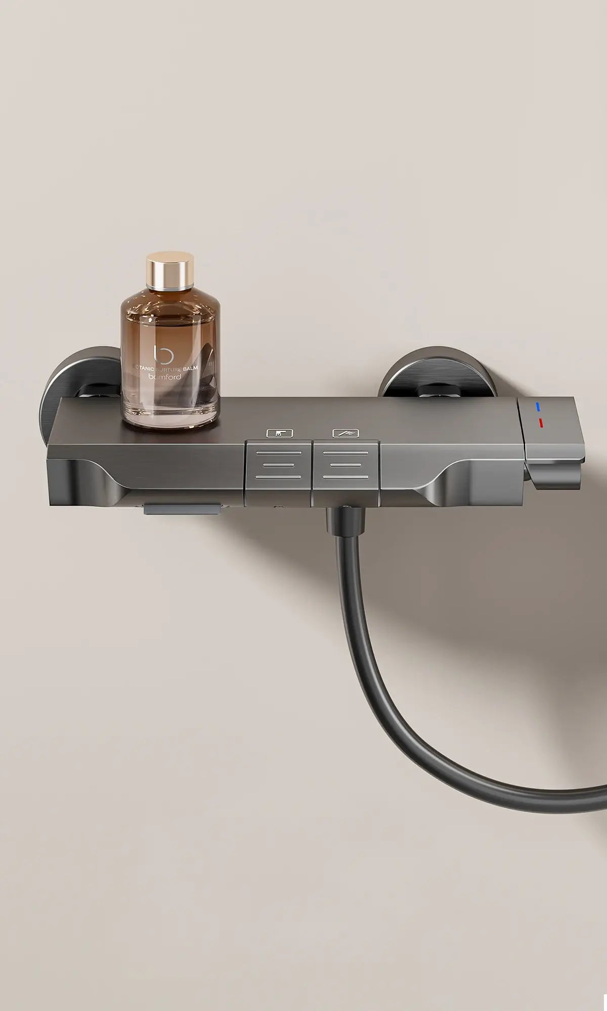 Ensemble de Douche à Main pour Salle de Bain avec Barre Réglable