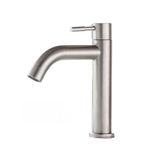 Robinet de Lavabo en Acier Inoxydable (Eau Froide Uniquement)
