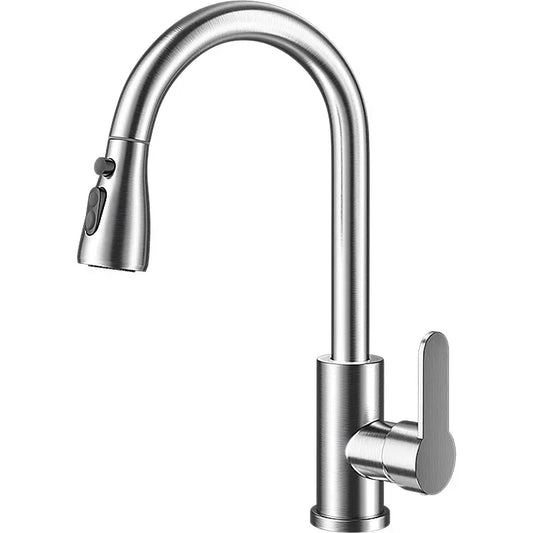 Robinet Cuisine avec Douchette Extractible en Acier Inoxydable