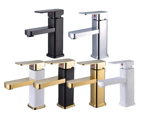 Robinet de Lavabo avec Mitigeur en Acier Inoxydable